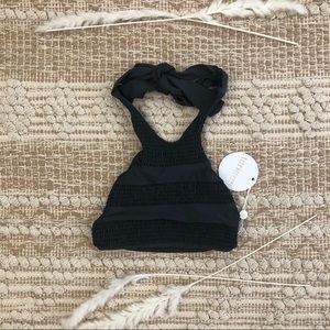 Tori Praver High Neck Bikini Top